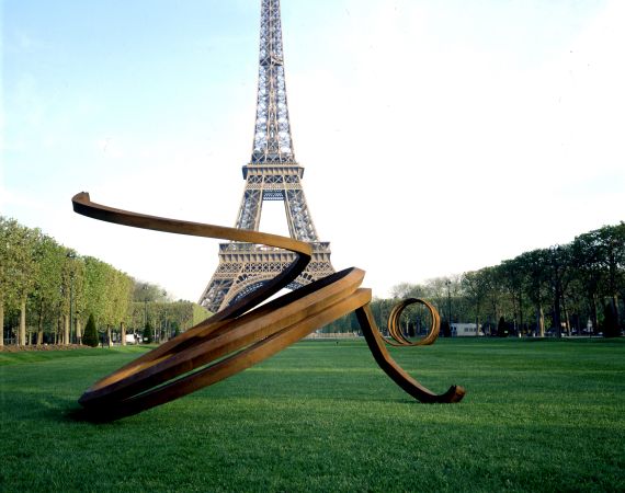 Bernar Venet - Indeterminate Line - 