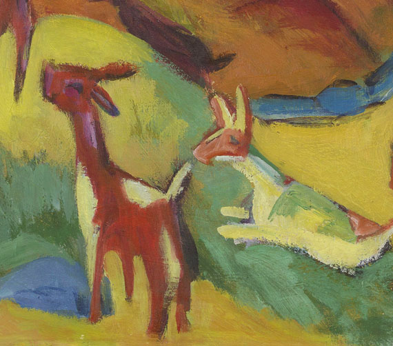Ernst Ludwig Kirchner - Heimkehrende Ziegenherde - 