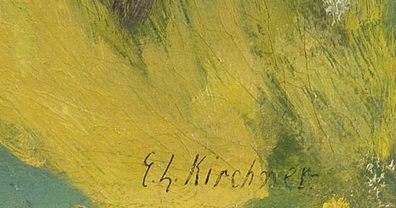 Ernst Ludwig Kirchner - Heimkehrende Ziegenherde - 