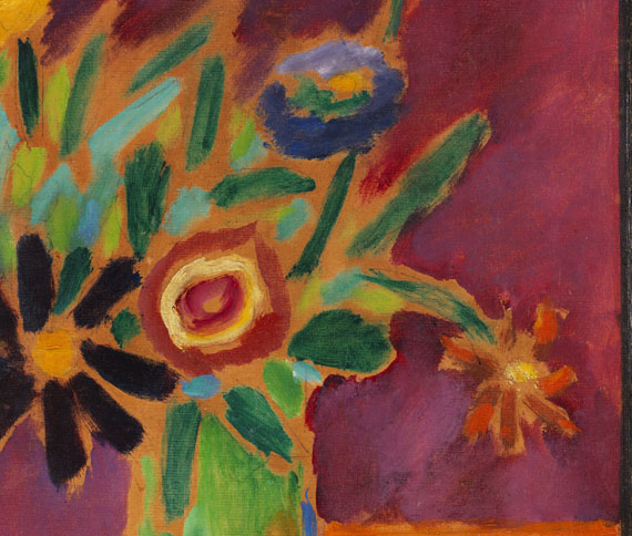 Alexej von Jawlensky - Bunte Blumen - 