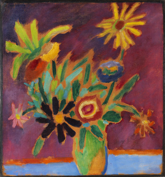 Alexej von Jawlensky - Bunte Blumen