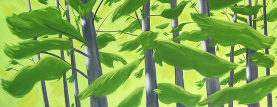 Alex Katz - White Pine 2