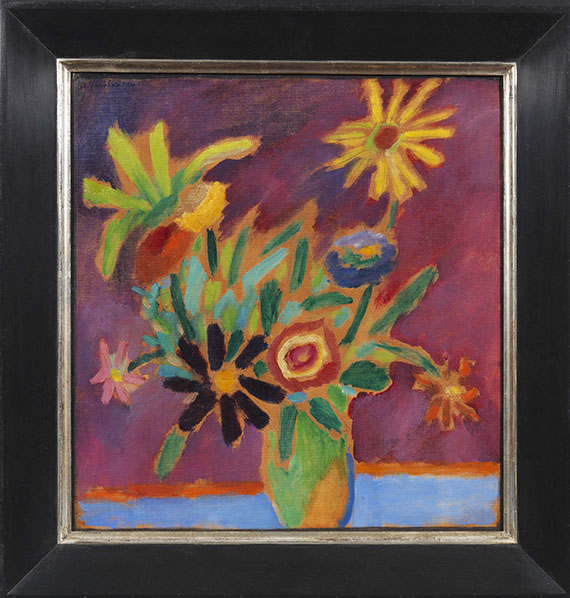 Alexej von Jawlensky - Bunte Blumen - Frame image