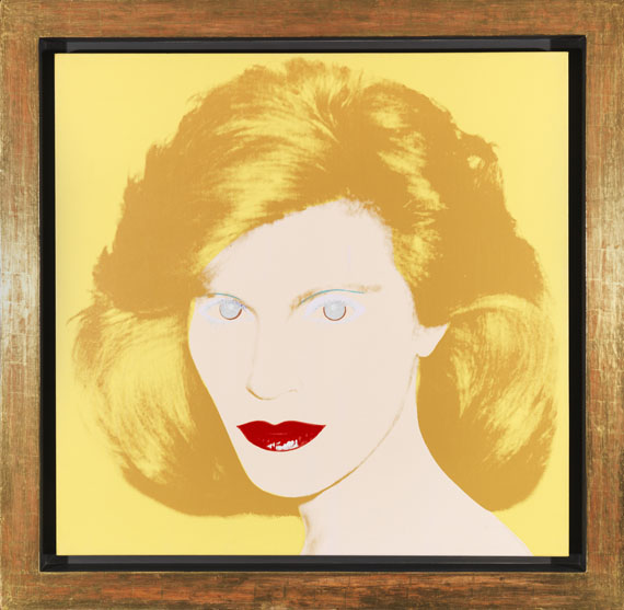 Andy Warhol - Portrait of a Lady - Frame image