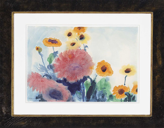 Emil Nolde - Blumenstück - Frame image