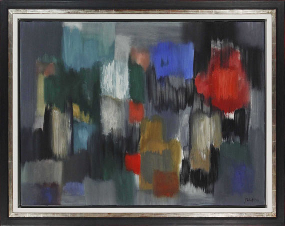 Fritz Winter - Steinlandschaft - Frame image
