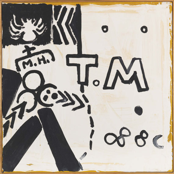 A. R. Penck (d.i. Ralf Winkler) - Ohne Titel - Frame image