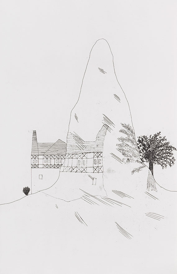 David Hockney - Illustrations for Six Fairy Tales from the Brothers Grimm