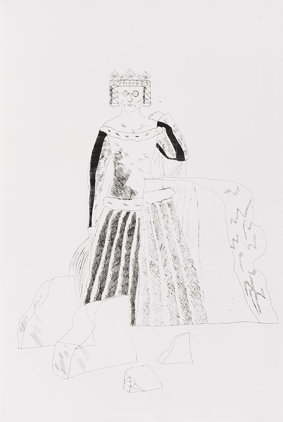 David Hockney - Illustrations for Six Fairy Tales from the Brothers Grimm