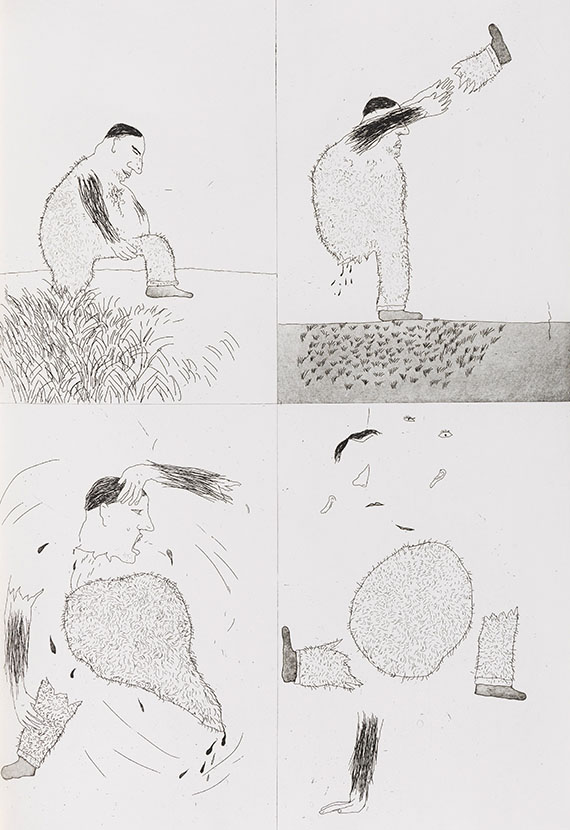 David Hockney - Illustrations for Six Fairy Tales from the Brothers Grimm - 