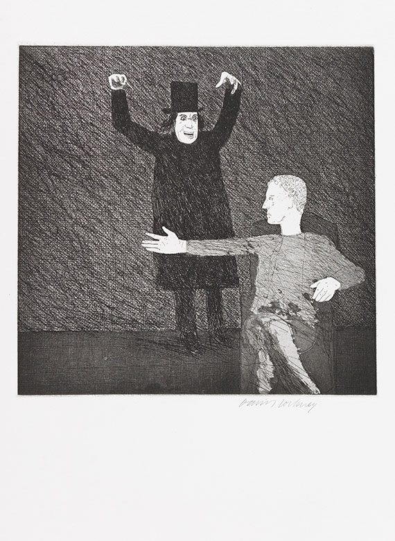 David Hockney - Illustrations for Six Fairy Tales from the Brothers Grimm - 