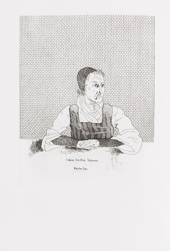 David Hockney - Illustrations for Six Fairy Tales from the Brothers Grimm - 