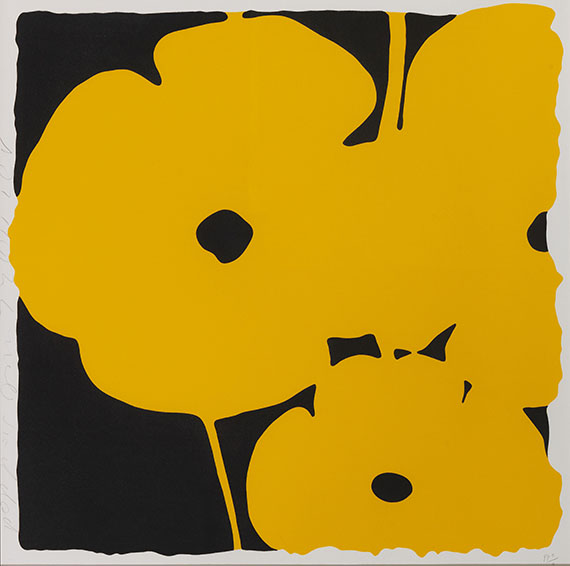 Donald Sultan - Poppies - 
