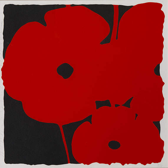 Donald Sultan - Poppies - 