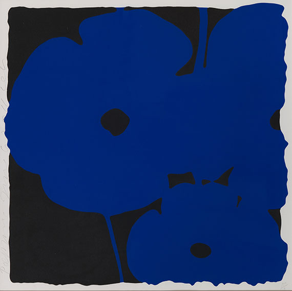 Donald Sultan - Poppies - 