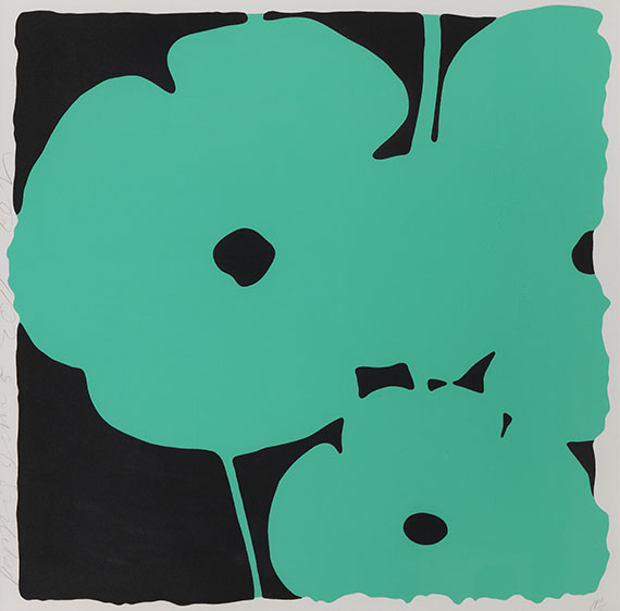 Donald Sultan - Poppies - 