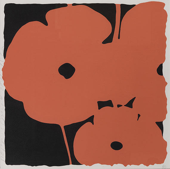 Donald Sultan - Poppies - 