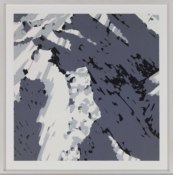 Gerhard Richter - Schweizer Alpen I - Frame image