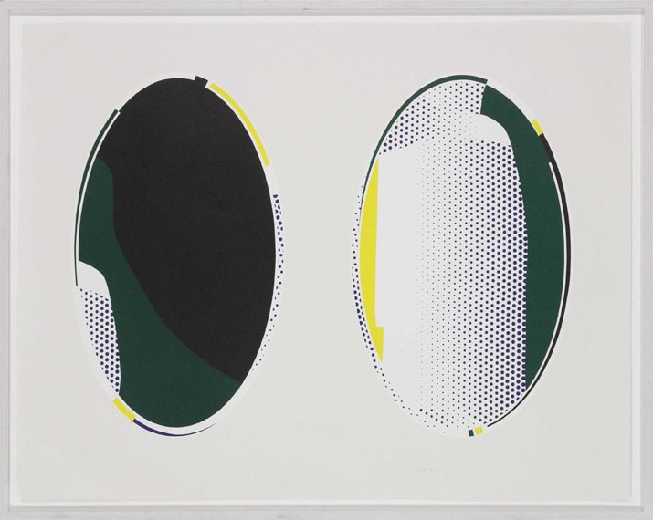 Roy Lichtenstein - Mirror #8 - Frame image