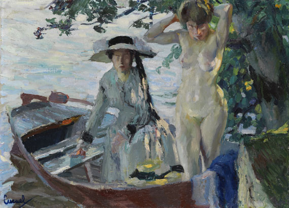 Edward Cucuel - Après le bain