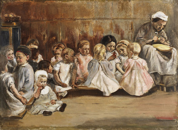 Max Liebermann - Kleinkinderschule