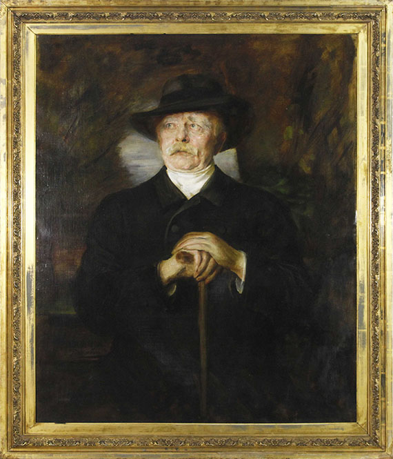 Franz von Lenbach - Otto von Bismarck - Frame image