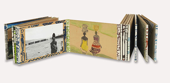 Cornelia Schleime - Kenya Reise (Fotoalbum in Leporello-Faltung) - 