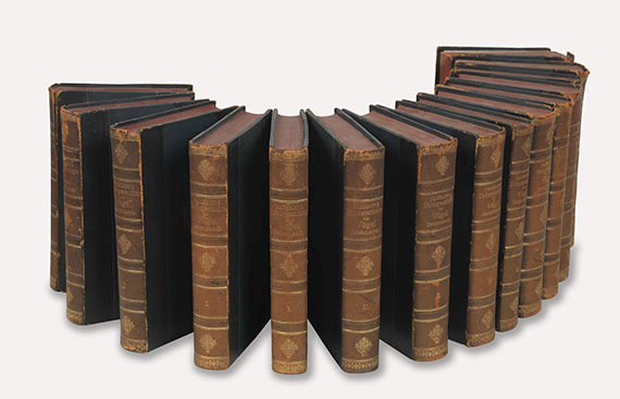Johann Andreas Naumann - Naumanns Naturgeschichte der Vögel. 15 Bände - 