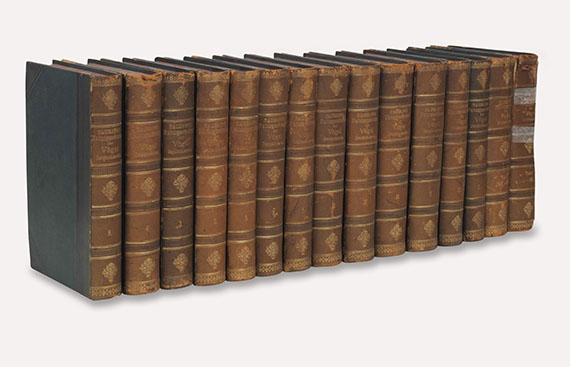 Johann Andreas Naumann - Naumanns Naturgeschichte der Vögel. 15 Bände - 