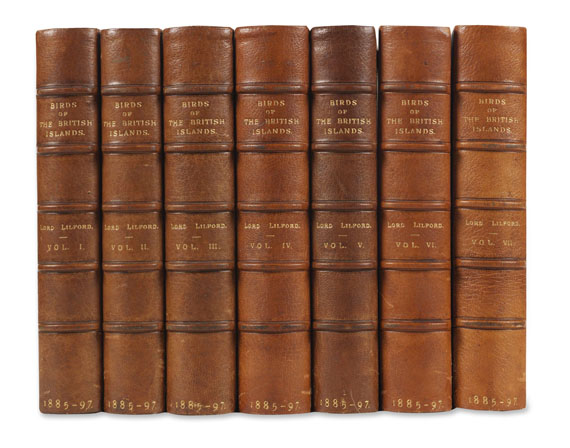 Thomas Lyttleton Powys - Birds of the British Islands. 7 Bände