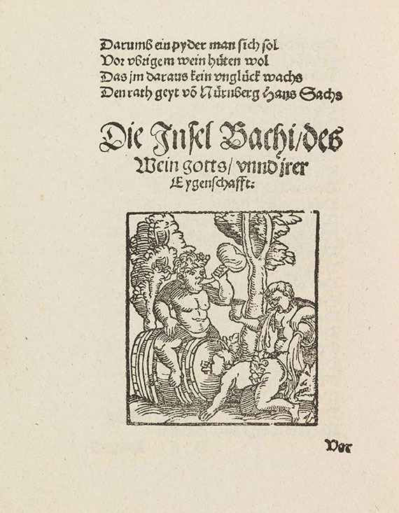Hans Sachs - 7 Flugschriften - 