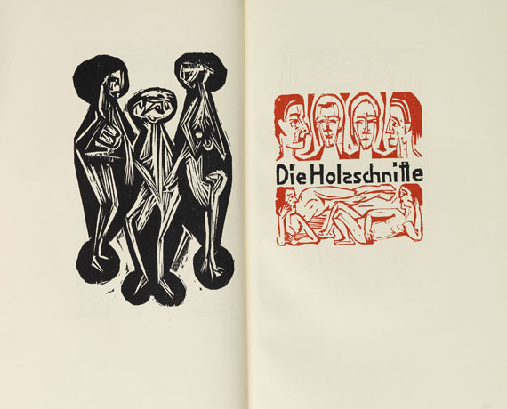 Gustav Schiefler - Die Graphik Ernst Ludwig Kirchners, Band II - 