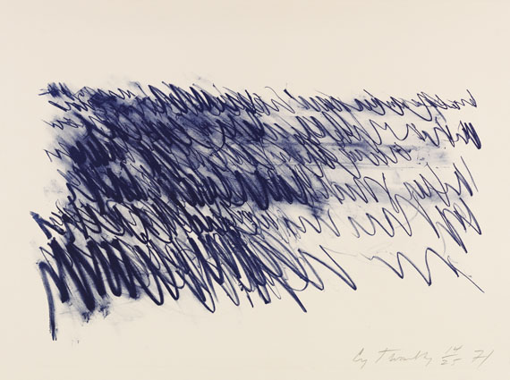 Cy Twombly - Untitled (6 Blätter) - 