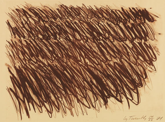 Cy Twombly - Untitled (6 Blätter) - 