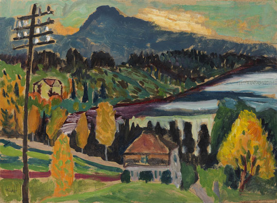 Gabriele Münter - Murnauer Landschaft