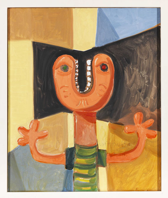 George Condo - Unidentified Head - Frame image