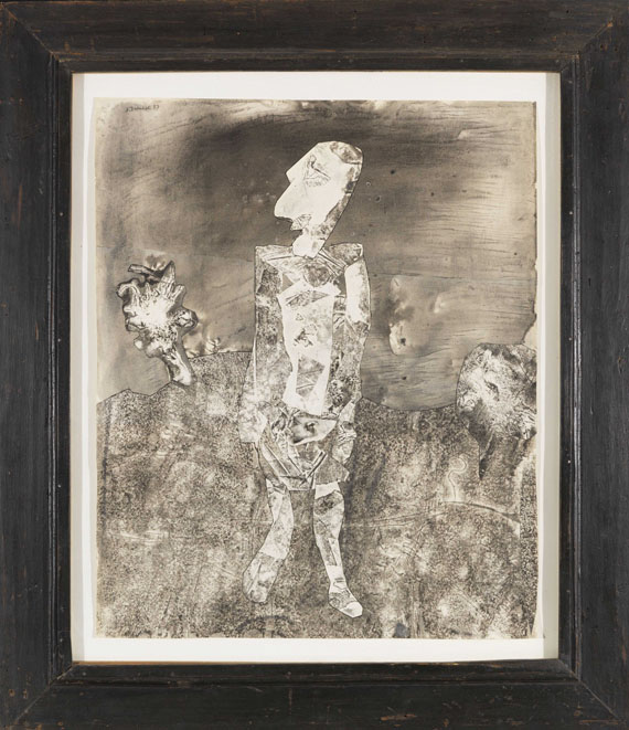 Jean Dubuffet - Promeneur au regard pâle - Frame image