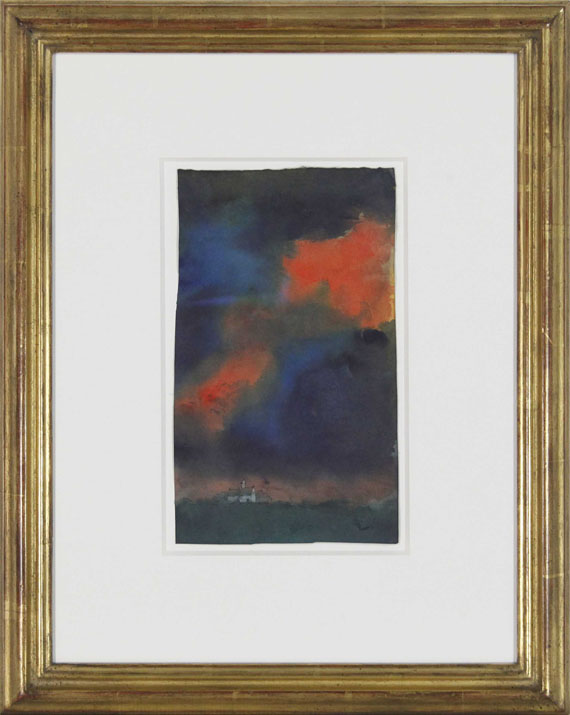 Emil Nolde - Marschlandschaft - Frame image