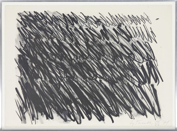 Cy Twombly - Untitled (6 Blätter) - Frame image