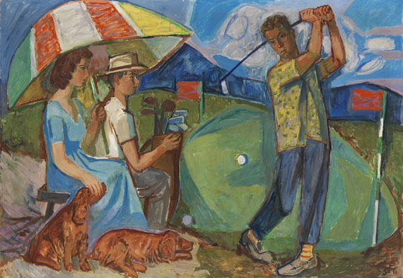 Otto Dix - Golf