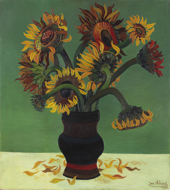 Josef Scharl - Sonnenblumen (Sunflowers)