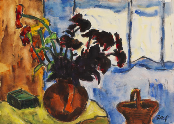 Karl Schmidt-Rottluff - Blumenstillleben