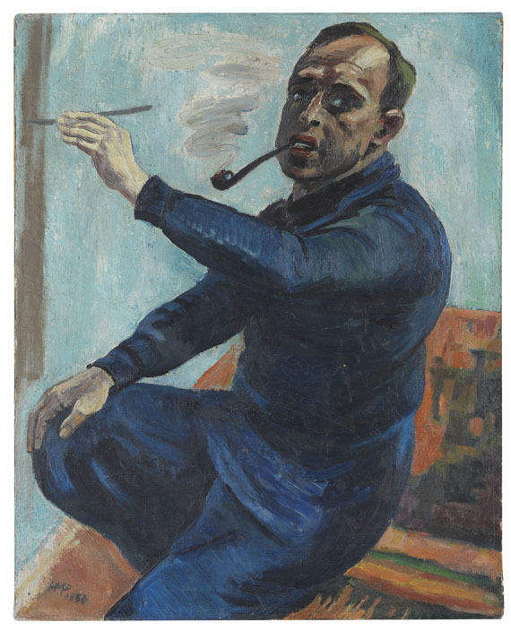 Hermann Max Pechstein - Selbstbildnis