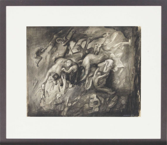 Lea Grundig - In den Abgrund - Frame image