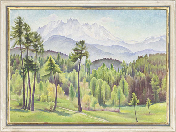 Albert Birkle - Latemar, Südtirol - Frame image