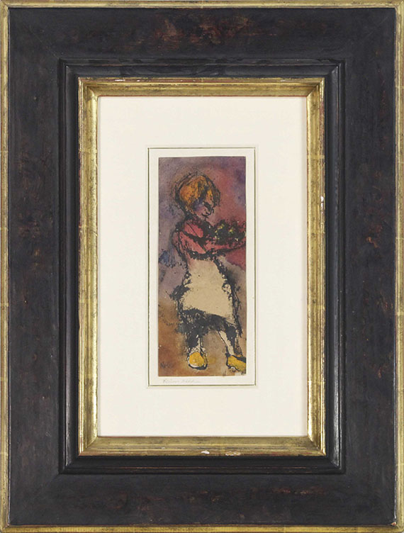 Emil Nolde - Kleines Mädchen - Frame image