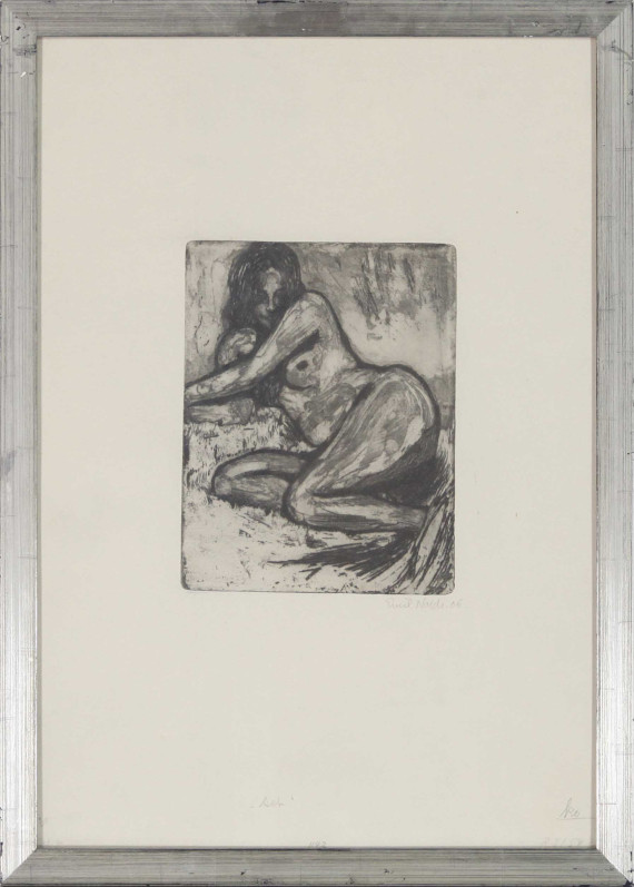 Emil Nolde - Akt - Frame image