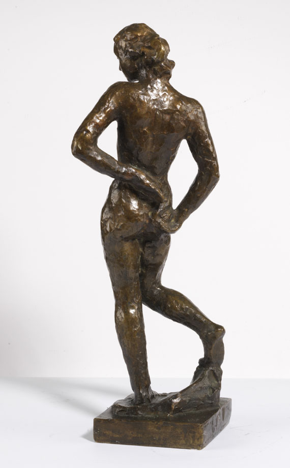 Georg Kolbe - Statuette - Back side