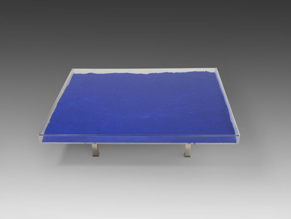 Yves Klein - Table Bleue - 