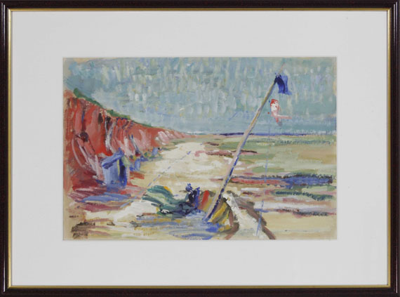 Wilhelm Ohm - Rotes Kliff (Sylt) - Frame image